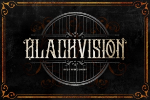 Black Vision Font Download