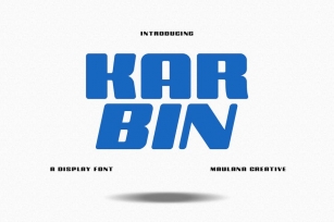 Karbin Sans Serif Display Font Font Download