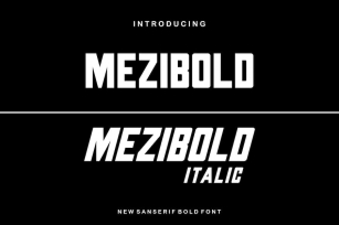 ItalicMezibold-Italic - mezibold Font Download