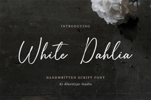 White Dahlia Font Download
