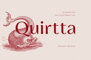 Quirtta Display Flare Serif Font Font Download