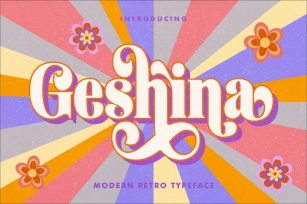 Geshina Typeface Font Download