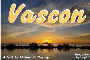 Vascon Font Download
