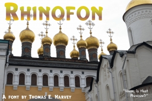 Rhinofon Font Download