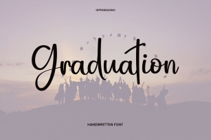 Graduation Font Download