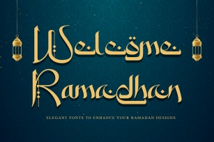 Welcome Ramadhan Font Download