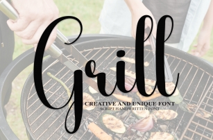 Grill Font Download