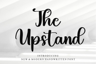 The Upstand Font Download