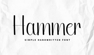 Hammer Font Download