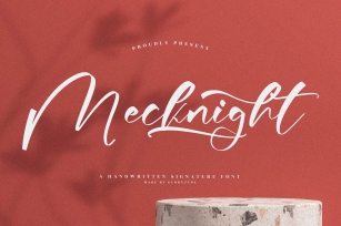 Mecknigh Font Download
