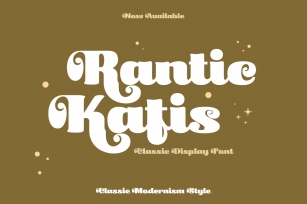 Rantic Kafis – Display Classic Font Download