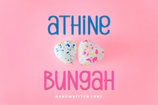 Athine Bungah Fonts Font Download