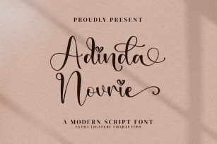Adinda Novrie Font Download