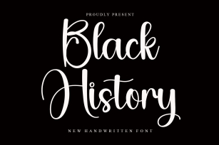 Black History Font Download
