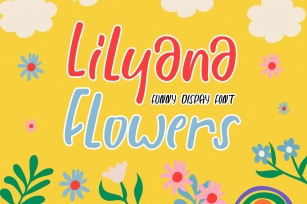 Lilyana Flowers Font Download