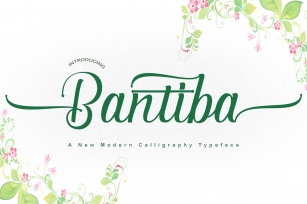 Bantiba Font Download
