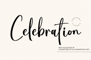 Celebration Font Download