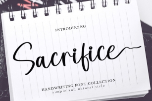 Sacrifice Font Download