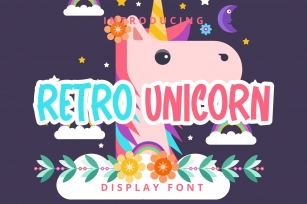 Retro Unicorn Font Download