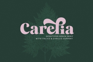 Carelia Font Download