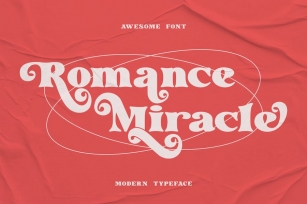 Romance Miracle Font Download