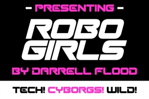 Robo Girls Font Download