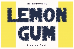 Lemon Gum Font Download