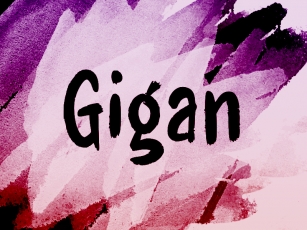 G Giga Font Download