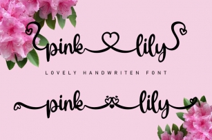 Pink Lily Font Download