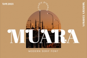 Muara - Serif Font Font Download