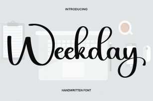 Weekday Font Download