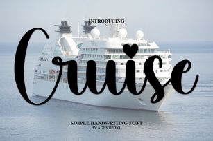 Cruise Font Download
