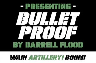 Bulletproof Font Download