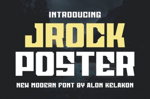 Jrock Poster Font Download