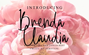 Brenda Claudia Font Download