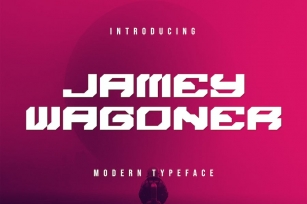 Jamey Wagoner Modern Font Font Download