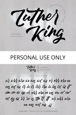 Luther King Font Download