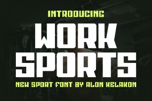 Work Sports Font Download