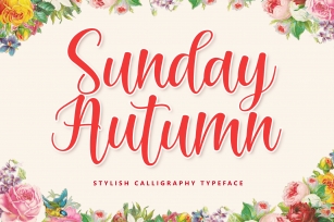 Sunday Autum Font Download