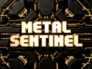 Metal Sentinel Font Download