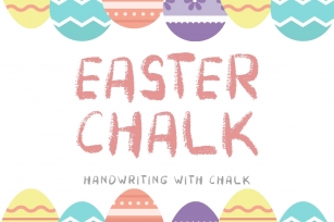 Easter Chalk Font Download