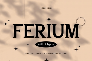 Ferium Font Download