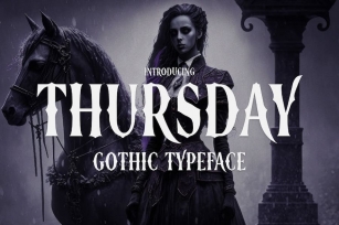 Thursday - Gothic Typeface Font Download