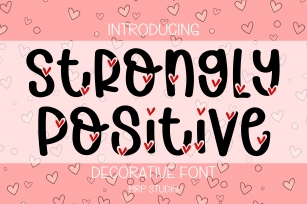 Strongly Positive Font Download