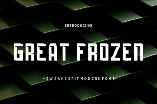 GreatFrozen Font Download
