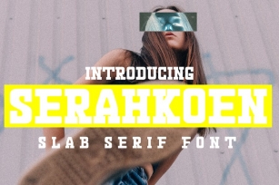 Serahkoen - Slab Serif Fonts Font Download