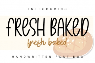 Fresh Baked Font Download