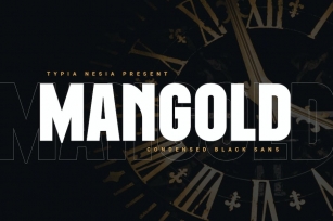 Mangold - Bold Condensed Sans - Sport Game Font Font Download