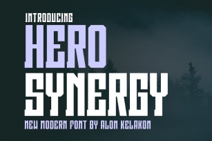 Hero Synergy Font Download