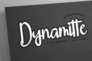 Dynamitte Font Download